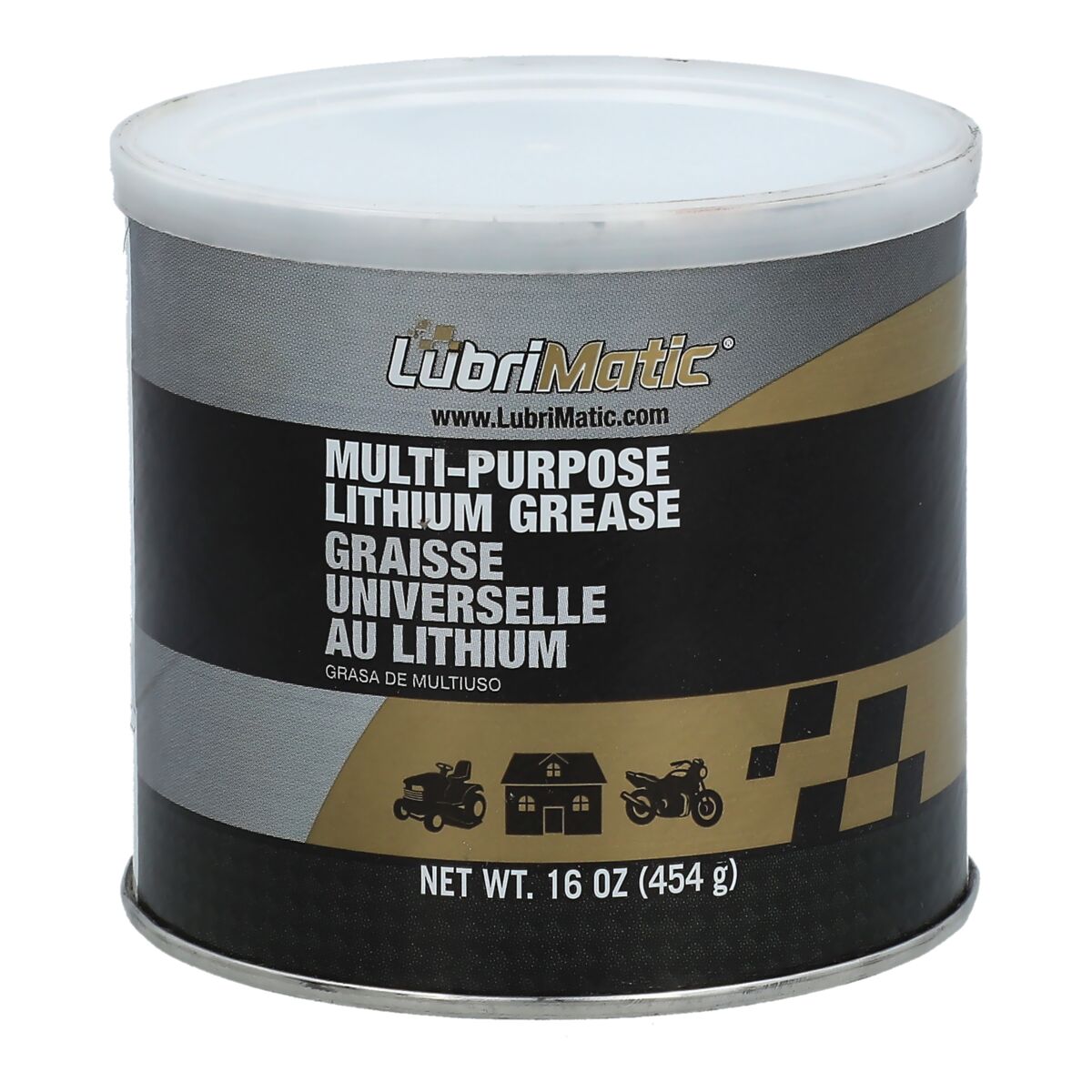Lubrimatic Heavy Duty Multi Purpose Lithium Grease 16oz LUBRIMATIC